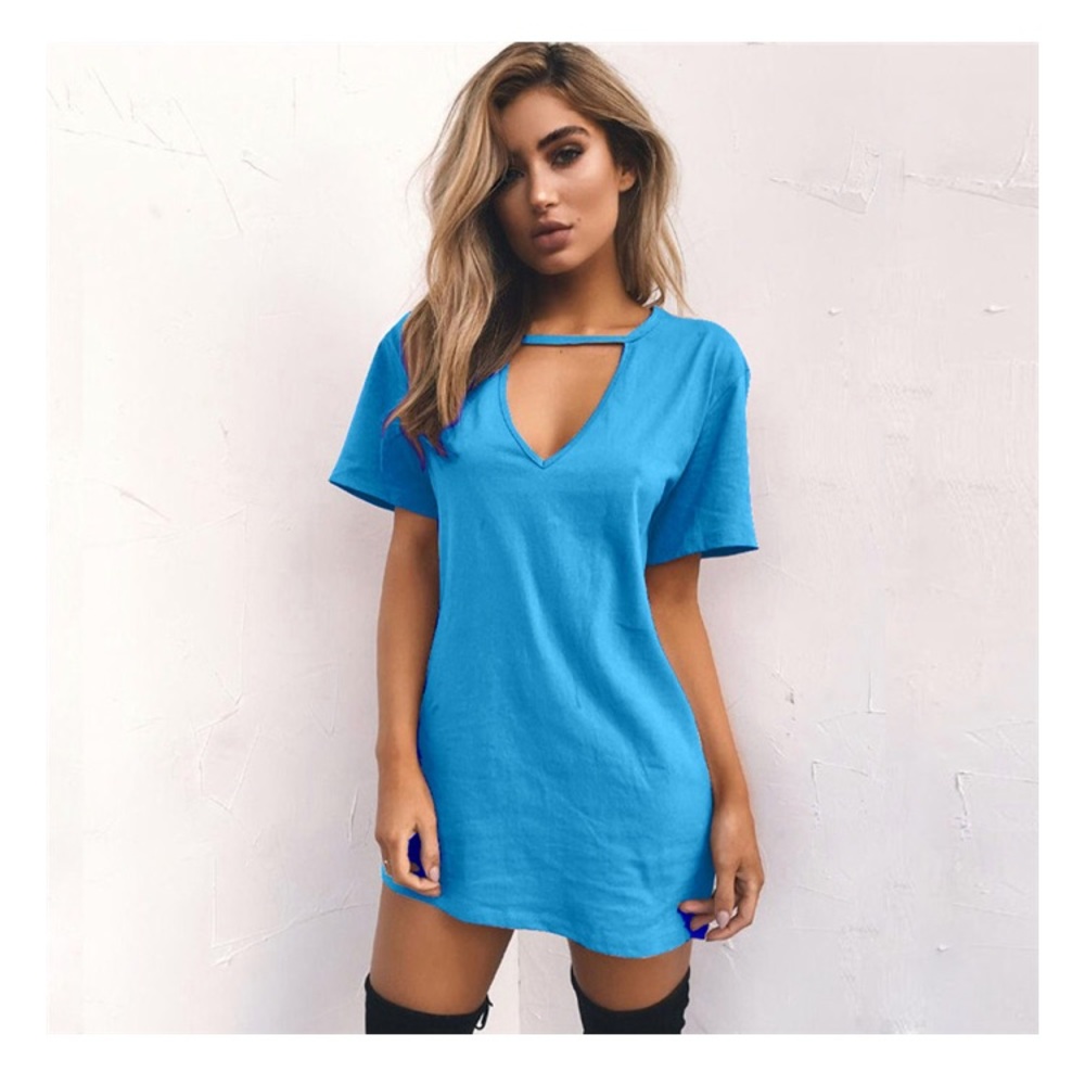 ‼️Larger Size Soft Stretchy Cotton Blend Tunic‼️
